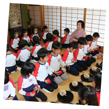 お茶のお稽古(5歳児)